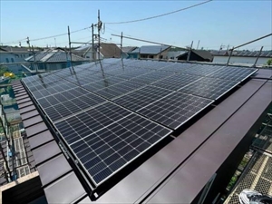 千葉県印西市　太陽光発電設置工事