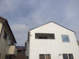 茨城県つくばみらい市　壁面デザインアンテナ設置工事
