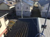 茨城県龍ヶ崎市久保台地区　強風によるアンテナトラブル修繕工事