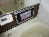 流山市　浴室テレビ　地デジ化