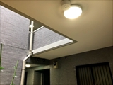 まちの電気屋さんグループのマンションLED化設置作業