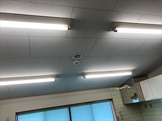 自治会管理施設 LED照明工事 施工前5