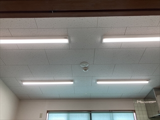 自治会管理施設 LED照明工事 施工後5