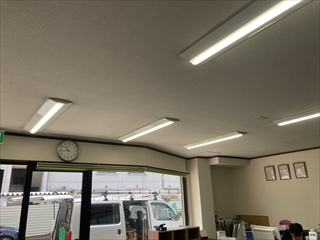 店舗照明 LED化工事 施工後5