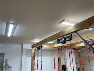 店舗照明 LED化工事 施工後1