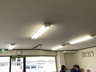 店舗照明 LED化工事 施工前5