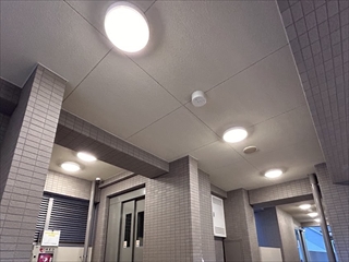 マンション共用部照明LED化工事（40灯）7