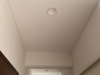 茨城県つくば市 マンション ダウンライト増設（1灯）工事1