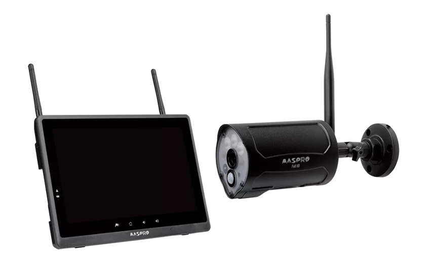 マスプロ ワイヤレスフルHDカメラ1台＆10inchモニターセット