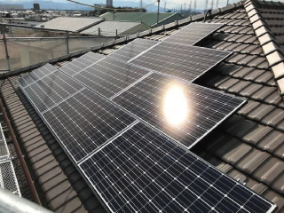 太陽光発電システム 設置工事3