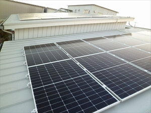 太陽光発電システム 設置工事2