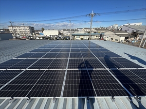 太陽光発電システム 設置工事1