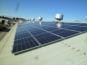 太陽光発電システム 設置工事2