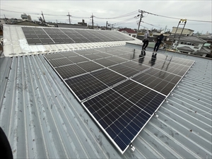 太陽光発電システム 設置工事2