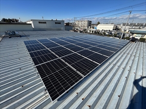 太陽光発電システム 設置工事1