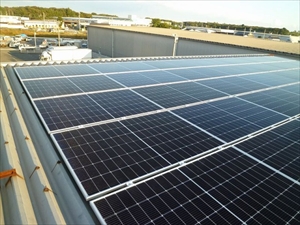 太陽光発電システム 設置工事1