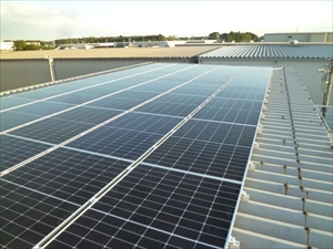 太陽光発電システム 設置工事1