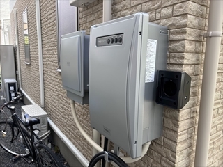 福田電子(茨城県つくば市) V2H設置工事施工事例