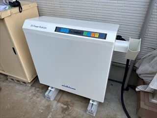 福田電子(茨城県つくば市) V2H設置工事施工事例