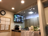 福田電子のTVモニター壁掛け工事