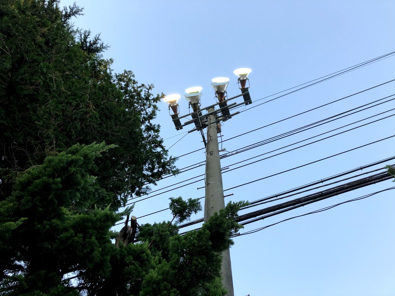 茨城県土浦市　水銀灯交換工事