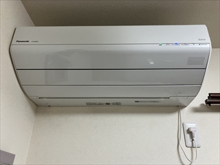 茨城県取手市 隠ぺい配管エアコン交換工事2