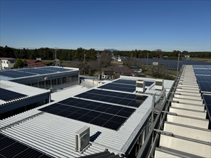 アミカブルサービス 産業用太陽光発電システム設置工事1
