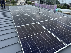 アミカブルサービス 家庭用太陽光発電システム設置工事1