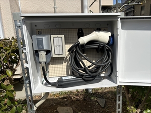 アミカブルサービス EVコンセント設置工事1