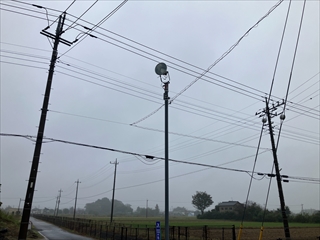 中村電設 外灯照明交換工事1