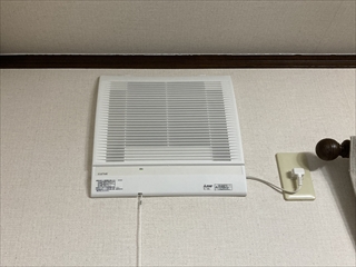 茨城県守谷市 ロスナイ換気扇交換工事1