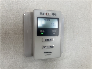 茨城県つくばみらい市 パワコン交換＋ドアホン交換工事6