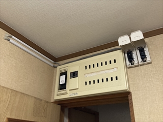 千葉県我孫子市 分電盤交換＋専用回路設置工事1