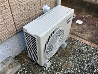茨城県取手市 隠ぺいエアコン複数交換工事2