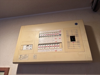 茨城県龍ケ崎市 EVコンセント設置工事2