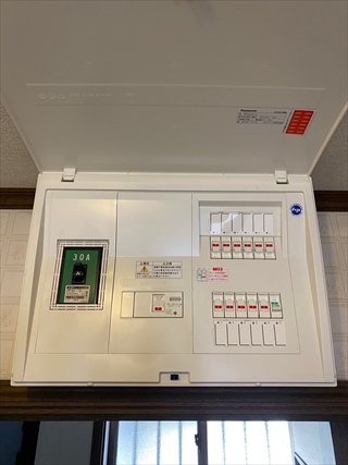 増渕電気 分電盤交換工事1