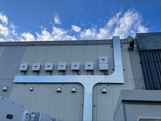 中村電設 太陽光発電システム設置（300kw）工事2