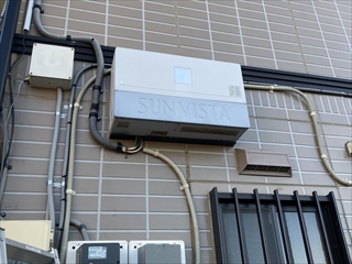 茨城県つくば市 パワコン交換工事1