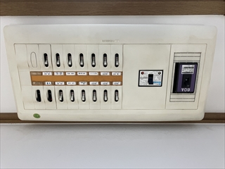 千葉県柏市 分電盤交換＋感震ブレーカー設置工事1