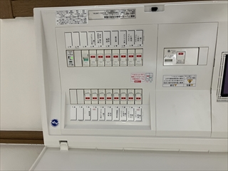千葉県柏市 分電盤交換＋感震ブレーカー設置工事3