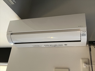 茨城県つくばみらい市 エアコン新規設置工事1