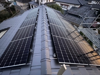 タケモトデンキ 太陽光パネル設置工事4