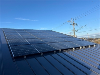 タケモトデンキ 太陽光パネル設置工事3