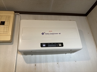茨城県つくば市 パワコン交換工事1