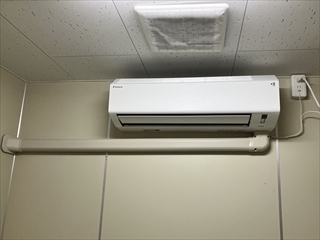 千葉県流山市 エアコン3台設置＋コンセント増設工事1