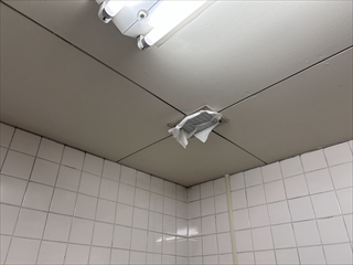 茨城県常総市 換気扇不具合工事3