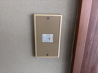 千葉県我孫子市 スイッチ交換工事1