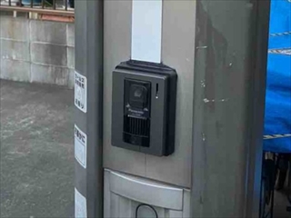 シスコムネット ドアホン交換工事1