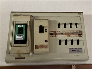 千葉県柏市 家庭用分電盤交換工事1