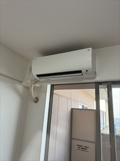 はまでん エアコン移設工事1